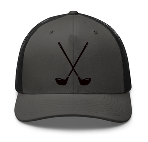 Gorra de béisbol con logotipo de club de golf de 6 paneles, sombrero de protección solar transpirable de malla de secado rápido, estilo deportivo y formal - Product Image 4