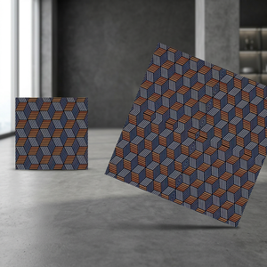 Carreaux de céramique numériques mats 12x12 au design asiatique, 5 mm, qualité supérieure, imperméables pour murs et sols de salle de bain, usage extérieur et centres commerciaux - Product Image 2