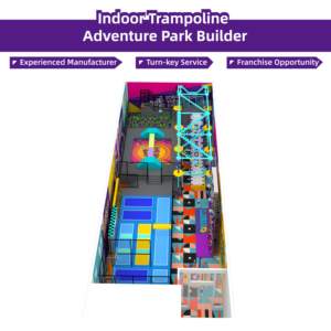 Bettaplay 497SQM Parque <span class=keywords><strong>de</strong></span> Juegos Inflable, Circuito <span class=keywords><strong>de</strong></span> Cuerdas, Centro <span class=keywords><strong>de</strong></span> Juegos para Niños para Uso Comercial - Product Image 2