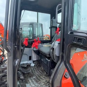 รถขุดตีนตะขาบ Kubota U55 มือสองจากญี่ปุ่น แท้ 5 ตัน พร้อมบุ้งกี๋  เครื่องยนต์และปั๊ม Kubota ได้รับการรับรองมาตรฐาน EPA และ CE มีจำหน่าย - Product Image 6