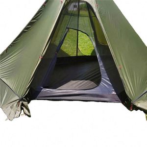 Carpa de Pirámide para 2 Personas, Ligera, Impermeable, para Tres Estaciones, de Oxford, para Excursionismo, Suministro Profesional de Fábrica - Product Image 5