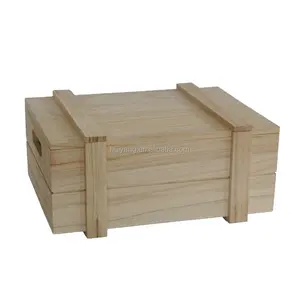 Crate Box Boxes and Wall Signs Wholesale Custom Size Unfinished Small Wooden Wood Crafts, Wooden Home Decoration Love