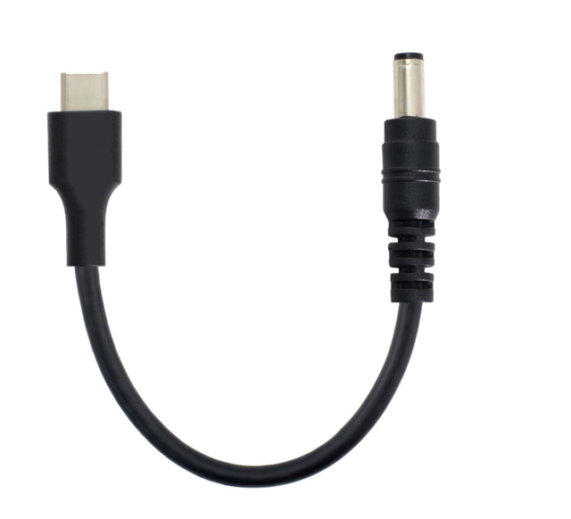 USB 3.1 Type C USB-C to DC 5V 5.5 * 2.5mm Power Male Plug Extension Charge Cable for Cell Phone Tablet