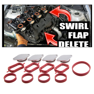 Para BMW E87 E46 <span class=keywords><strong>E90</strong></span>/91/92 E39 E60/61 E38 E65 E83 E53 E70 <span class=keywords><strong>M47</strong></span> M57 Diesel Swirl Flap Blanks Bungs Kit de juntas de admisión Nuevo 4*22mm/4 * - Product Image 5