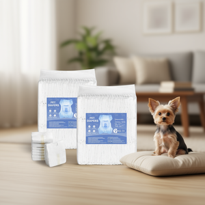 ผ้าอ้อมสัตว์เลี้ยง PawCare ไซส์ XS จำนวน 144 ชิ้น แบบใช้แล้วทิ้ง ซึมซับดีเยี่ยม สำหรับสุนัขเพศเมีย - Product Image 2