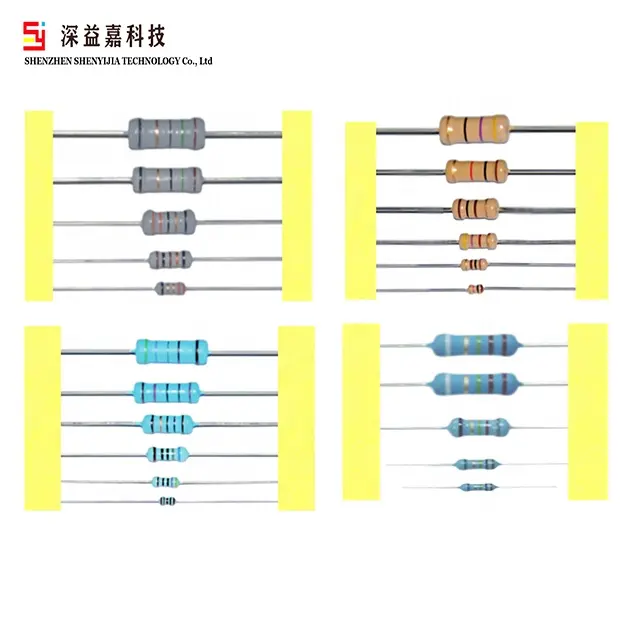 LED הנגד 1WS 0.1 אוהם כדי 1M אוהם פחמן סרט הנגד בטנות הנגד עבור LED הנורה LED אור