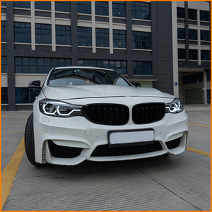 Für BMW 3er GT F34 2013-2020 Bi-LED Projektor-Scheinwerfer Upgrade 5er-Serie Design Blauer Laser-Rahmen Vordere Lampeneinheit - Product Image 3