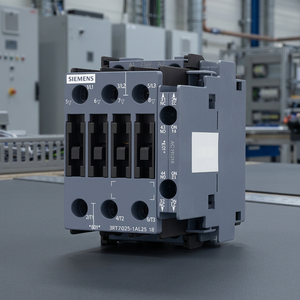 Contactor de CA trifásico de 3 polos y 380 V, módulo de control de potencia electromagnético con bobina auxiliar de 220 V, relé industrial - Product Image 2
