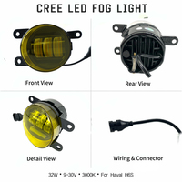 Phare antibrouillard LED avant jaune doré 32W 9-30V 3000K en gros 4116100XGW01A pour remplacement Haval H6S Coupé SUV