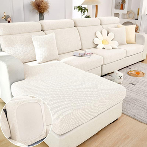 Tela de poliéster Spandex <span class=keywords><strong>sofá</strong></span> asiento universal estiramiento duradero fundas de <span class=keywords><strong>sofá</strong></span> para <span class=keywords><strong>sofá</strong></span> de 4 plazas 2024 Magic Covers - Product Image 2