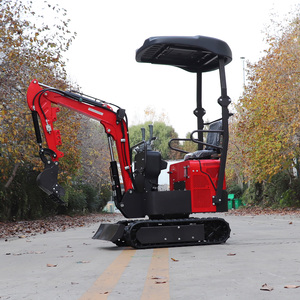 Excavatrice sur chenilles Somate avec moteur Koop, capacité de la benne de 0,02 m³, poids de la machine de 860 kg, puissance de creusement élevée pour une utilisation en construction - Product Image 2