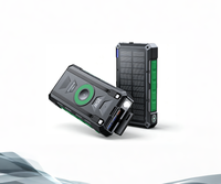 Sac de charge solaire grande capacité 20000mAh 35W avec interfaces Type-C intégrées, matériau ABS, charge rapide, prise universelle