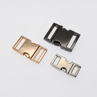 Boucles à dégagement rapide sangle sangle connecteur sac à dos fermeture en métal boîte de luxe serrure pour bagages logo personnalisé disponible