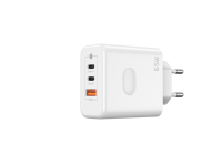 Adaptateur d'alimentation DQS USB-C 65W GaN pour ordinateur portable, charge rapide, empreinte digitale, QC3.0, PD, mural, 65W, chargeur EU US UK