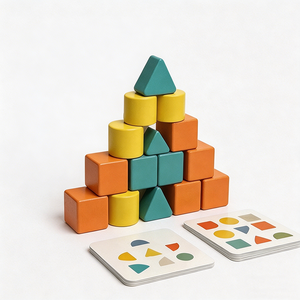 Manufacturer Custom Board <b>Game</b> Vietnam Production Flash Card Sets Sturdy Packaging <b>Box</b> Promotional Plastic Shapes for Kids - Product Image 2