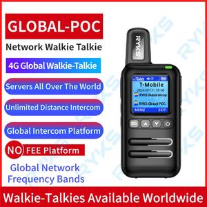 Walkkies Talkies 4G Walkie Talkie 5000Km Radio de dos vías Set inalámbrico al aire libre No para Zello Baofeng Uv 5R Quansheng - Product Image 5