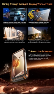 Blackview oscal Pilot 1 gồ ghề điện thoại, 6GB 256GB điện thoại thông minh, 6.67 ''hd + Hiển thị điện thoại di động với 15000mAh, NFC,Android 14 - Product Image 4