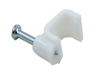 Clip de câble plat 10 mm de haute qualité, meilleur prix, outils de fixation, emballage en sac plastique, multi-spécifications
