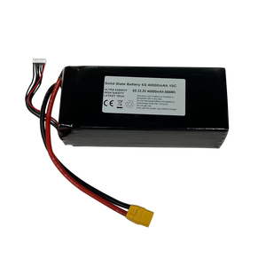 แบตเตอรี่โซลิดสเตตความหนาแน่นสูง 410Wh/kg 6S 22.2V 40000mAh 10C สำหรับ VTOL ที่มีความทนทานสูงและ UAV แบบเชื่อมต่อใยแก้วนำแสง MAS-SSB - Product Image 5
