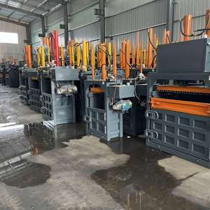 مكبس هيدروليكي عمودي صغير لضغط النفايات البلاستيكية والورقية والزجاجات والكرتون، آلة تكوير وضغط بسعر تنافسي - Product Image 6