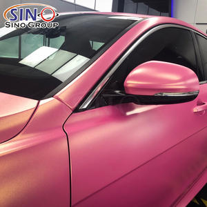 Vinilo para Rotulación de Automóviles Super Brillante con Purpurina Diamante Color Champán Dorado de Alta Polimerización con Doble Fundición - Product Image 4