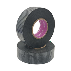 High Voltage <b>Waterproof</b> Insulating Self <b>Adhesive</b> Tape 0.6mm 25mm 5m Black Rubber Single Sided For Electrical Sealing - Product Image 4
