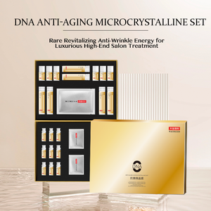 DNA Yaşlanma Karşıtı Bitkisel Jel Mikrokristalin Set - Üçlü Patentli İçeriklerle Kırışıklık Karşıtı Enerji Lüks Salon Bakımı - Product Image 3