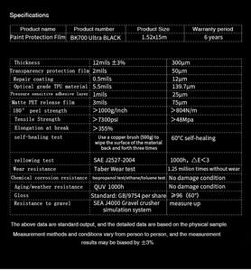 Película de protección de pintura de <span class=keywords><strong>coche</strong></span>, TPU, antiamarillo, PPF, recubrimiento reparado automático, Ultra brillante, precio de fábrica, <span class=keywords><strong>2022</strong></span> - Product Image 6
