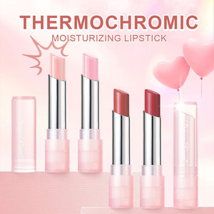 Dragon Ranee <span class=keywords><strong>4</strong></span>-Farben Warme Lippenstifte Jelly-Farbe Lippenstift Feuchtigkeitsspendend Nicht Leicht Verblassend Niedlicher Rosa Farbiger Lippenstift - Product Image 2