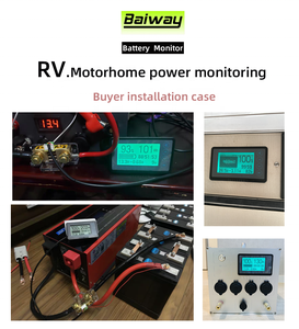 Tf 03K 8-120v350a Universele Lcd Auto Zuur Lood Lithium Batterij Monitor Batterijniveau Indicator Tester - Product Image 3