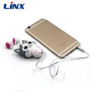 3.5mm çocuk kız karikatür güzel karikatür kedi desen kablolu mikrofonlu kulaklık - Product Image 4