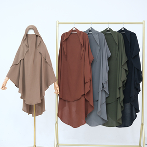 2025 Abayas Musulman <strong>Niqab</strong> Muslim Women One Layer Khimar Islamic Clothing One Piece Muslim <strong>Hijab</strong> - Product Image 6