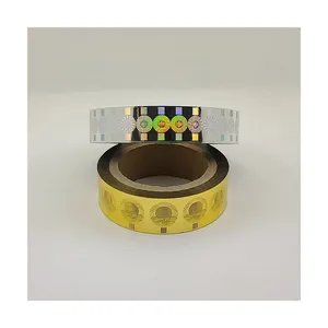 High quality colorful gold silver card printed hot stamping foil roll