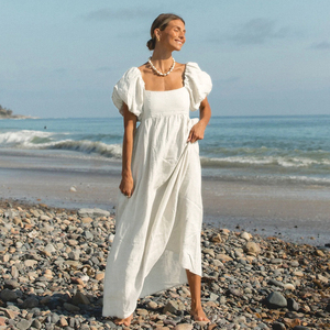 summer dresses for beach vacation PRETTYGARDEN Women's Summer Spaghetti Strap Maxi Dresses Plaid Square