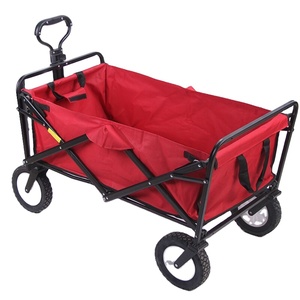 OEM 4 Wheels Folding Wagon <strong>Cart</strong> Outdoor Hand Truck <strong>Trolley</strong> <strong>Cart</strong> Camping <strong>Trolley</strong> Fishing Wagon <strong>Cart</strong> - Product Image 3
