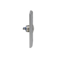 Système de contrôle d'accès électronique intelligent pour porte, 12V, IP15, en aluminium, bouton-poussoir de sortie 1NO