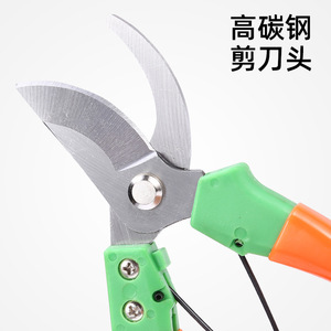 Green-handled Pruning Shears Stainless Steel Bypass 20-30 Mm For Garden Flower Tree Trimming - Product Image 3