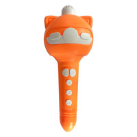 Machine à histoires chantantes pour enfants, dispositif d'éducation précoce antichute avec stylo de lecture à microphone rechargeable en ABS
