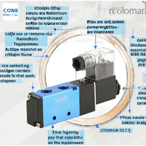 วาล์วโซลินอยด์ไฟฟ้าควบคุมด้วยลมแบบนิวเมติก รุ่น 4V210-08 แบบเดี่ยว 2 ตำแหน่ง 5 ทาง 110V AC สภาพใหม่ ขนาด PT1/4 นิ้ว - Product Image 3