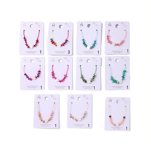 Bracciale Angelina con perline in acciaio inossidabile, conchiglia a cuore, gioielli da donna in stile bohémien, regalo, 12 pezzi - Product Image 4