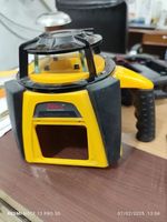Boîtier de laser rotatif professionnel à faisceau vert, nouvelle conception 2025, double poignée numérique, revêtement en caoutchouc