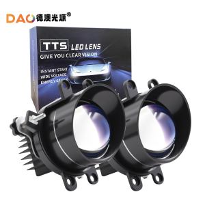 Lampu Kabut Mobil Universal J7 3.0 Inch <span class=keywords><strong>LED</strong></span> Proyektor Lensa Bi-<span class=keywords><strong>LED</strong></span> Lampu Kabut Proyektor Lampu Mengemudi Kabut Laris Manis - Product Image 1