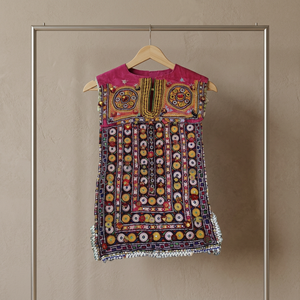 Vestido Banjara bordado a mano Vintage - Product Image 3