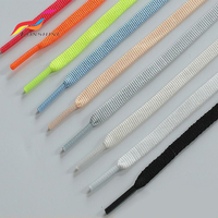 Nouveaux lacets fins de 0,6 cm en polyester, lacets plats de 6 mm pour baskets