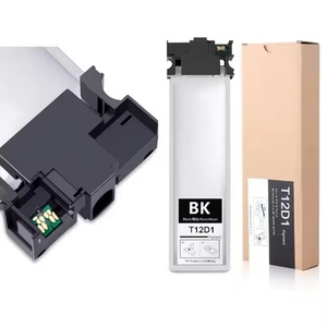 ถุงหมึกพิมพ์แบบ Pigment รุ่น Supercolor T12E พร้อมชิป สำหรับเครื่องพิมพ์ Epson Workforce Pro WF-M5899 WF-M5399 - Product Image 1