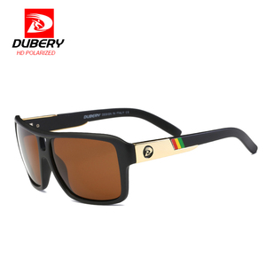 DUBERY 2026 Lunettes de <span class=keywords><strong>soleil</strong></span> polarisées UV400 tendance pour hommes et femmes, surdimensionnées, sans monture, bleues, transparentes, rouges, jaunes - Product Image 5