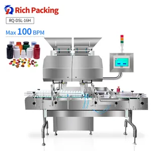 Guangzhou Electronic PLC Fully Automatic Multi Channel Tablet Counter Capsule Bottlling Counting Machine