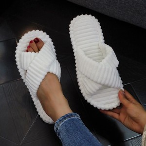 Scarpe da <span class=keywords><strong>Donna</strong></span> Casual alla Moda Retrò con Tomaia Alta, Nuovo Stile 2026, <span class=keywords><strong>Pantofole</strong></span> Invernali alla Moda - Product Image 2
