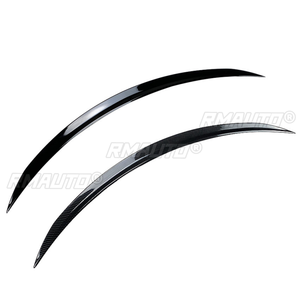 สปอยเลอร์หลังรถยนต์แบบมันเงาสีดำ/ลายคาร์บอนไฟเบอร์ สำหรับ Mercedes Benz C Coupe C205 2015-2021 C Class - Product Image 2