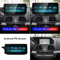 HFMidia Qualcomm Snapdragon 665 Android16 pour Mercedes Benz Classe E C207 A207 Lecteur vidéo de voiture Navigation Multimédia GPS